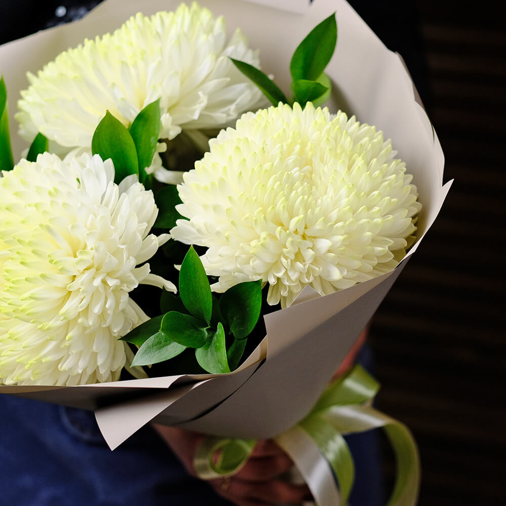 Букет королевских хризантем Полёт