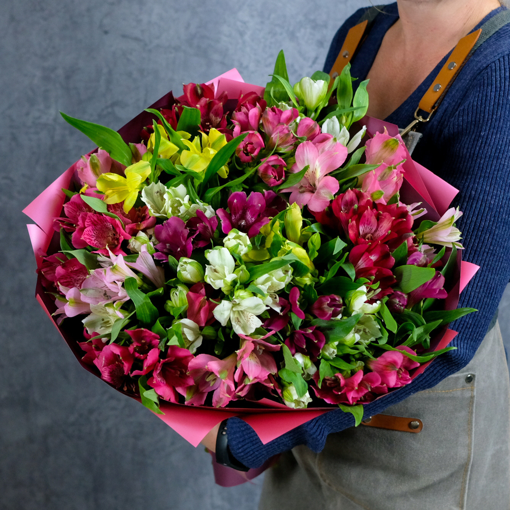 Букет альстромерий "Палитра" #940
