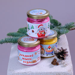 Крем-мед "От Деда Мороза" с кедровой живицей