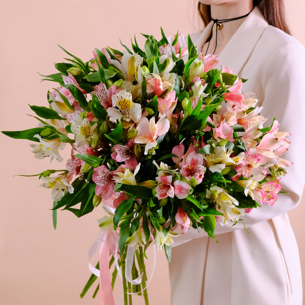 Букет альстромерий "Палитра" #940