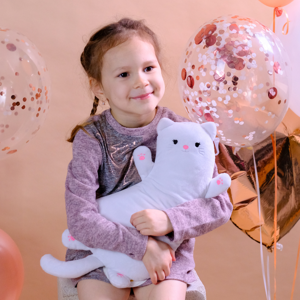 Мягкая игрушка подушка "Кошечка Молли" 47см