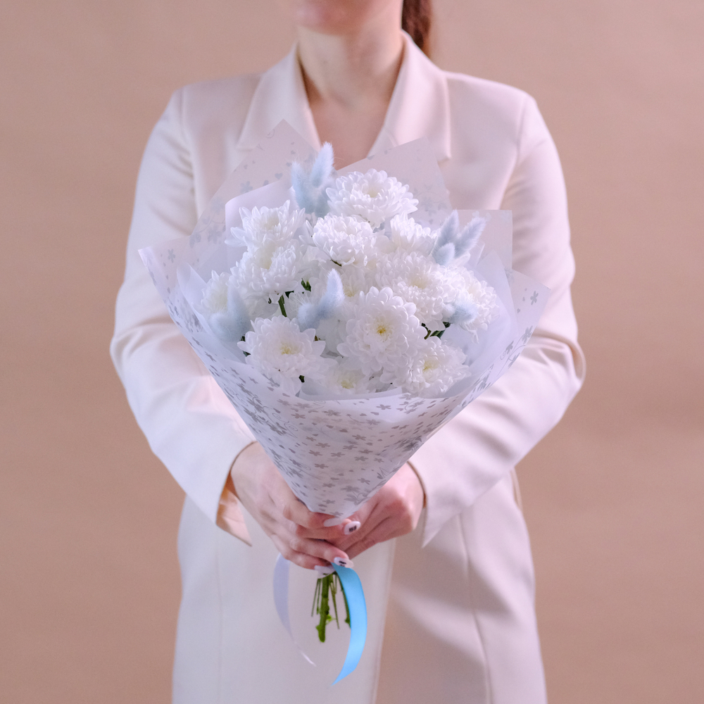 Букет кустовых хризантем #154