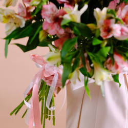 Букет альстромерий "Палитра" #940