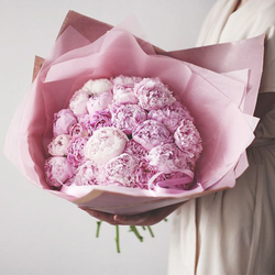 Пионы розовые "Sarah Bernhardt" от 3шт