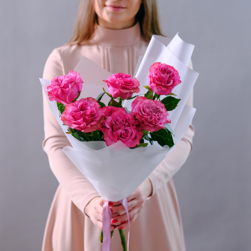 Купить Букет пионовидных роз Country Blues