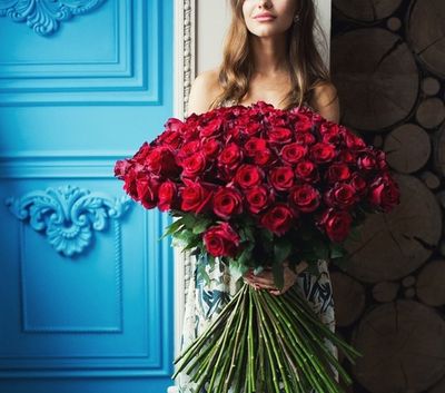 Букеты с розами