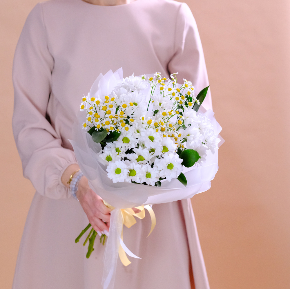 Букет с ромашками "Лада" #85