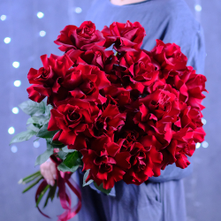 Букет французских роз Red