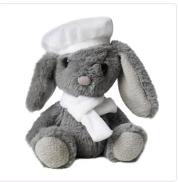 Мягкая игрушка "Зайка в берете " 22 см