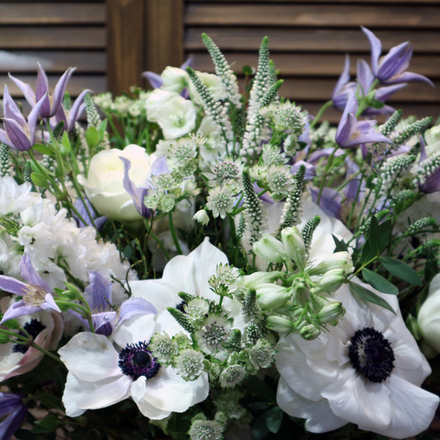 Букет с анемонами «Вдохновение»