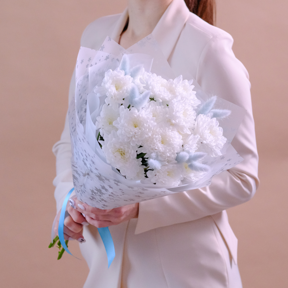 Букет кустовых хризантем #154