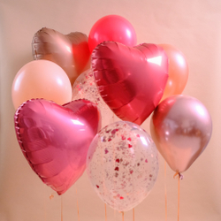 Набор воздушных шаров "Красный бархат"