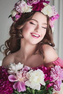 Букеты с пионами