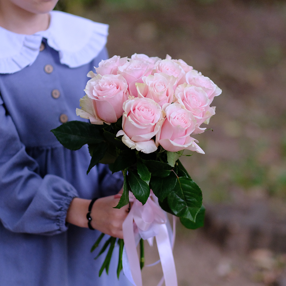 Букет нежных роз #556