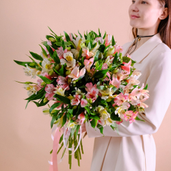 Букет альстромерий "Палитра" #940