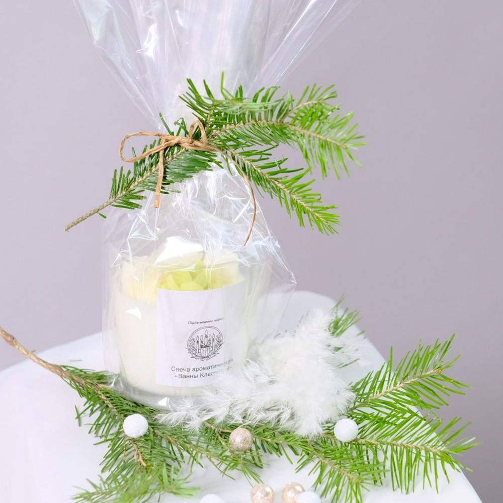 Свеча ароматическая в стакане 250 мл