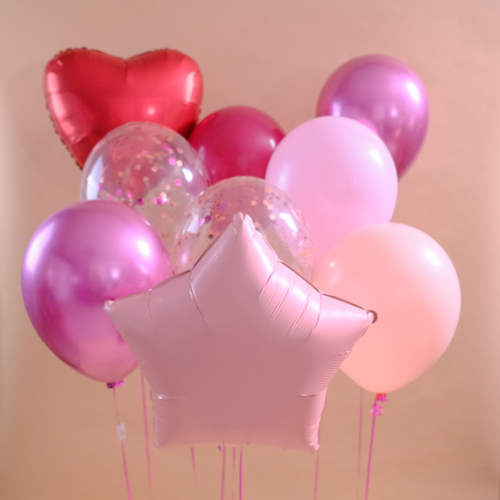 Купить Набор воздушных шаров "Вишневый щербет"