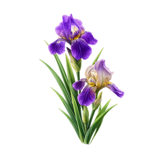 Букеты с ирисами