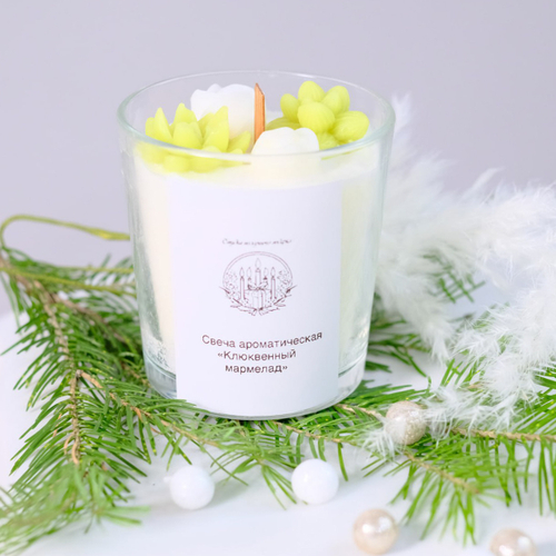 Купить Свеча ароматическая в стакане 250 мл