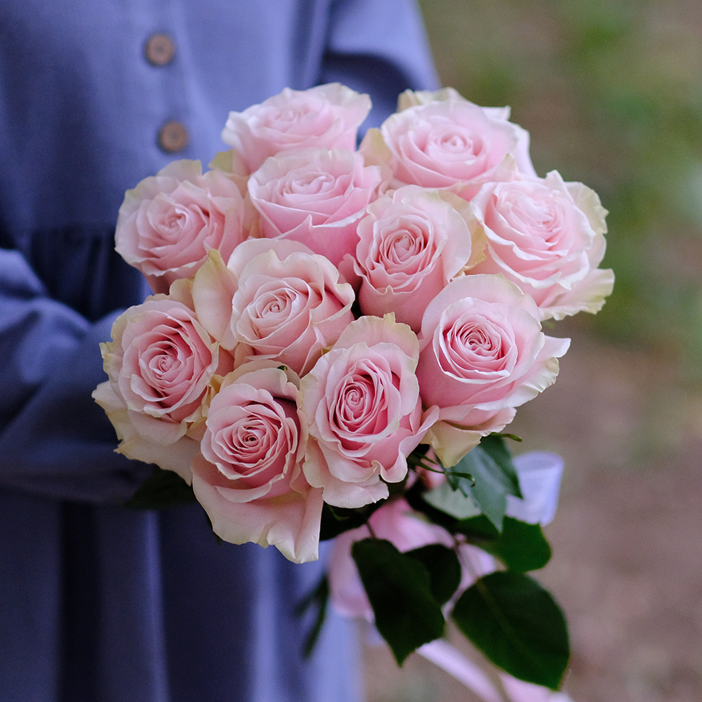 Букет нежных роз #556