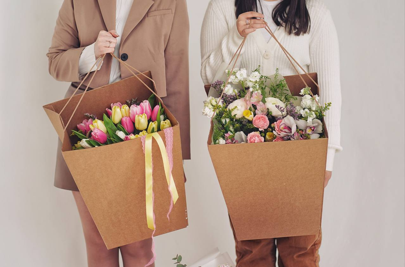 Бережная доставка букета