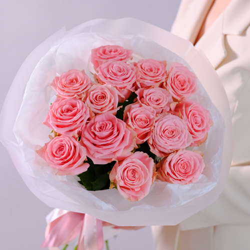 Купить Нежный букет роз Софи Лорен