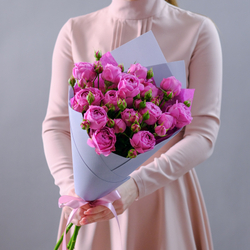 Букет пионовидных роз Misty Bubbles S