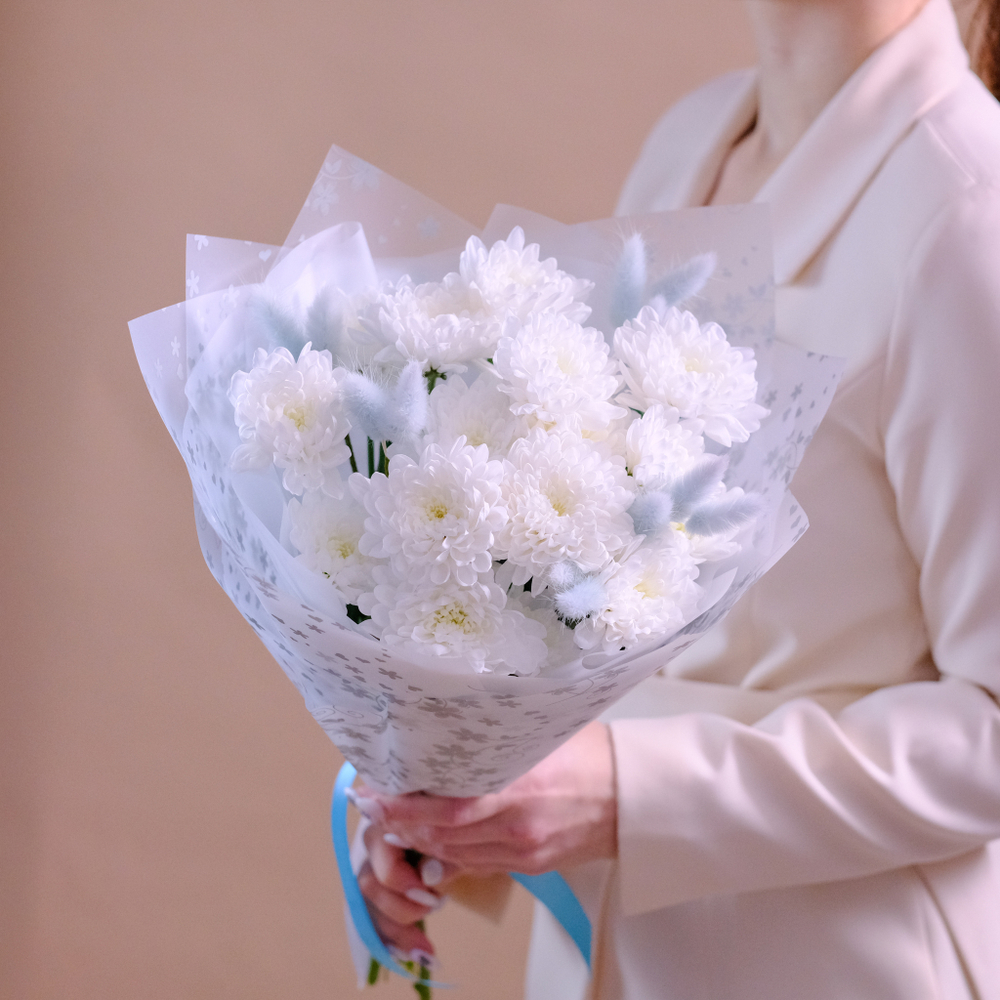 Букет кустовых хризантем #154