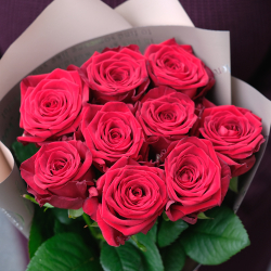 Букет красных роз «Классика»