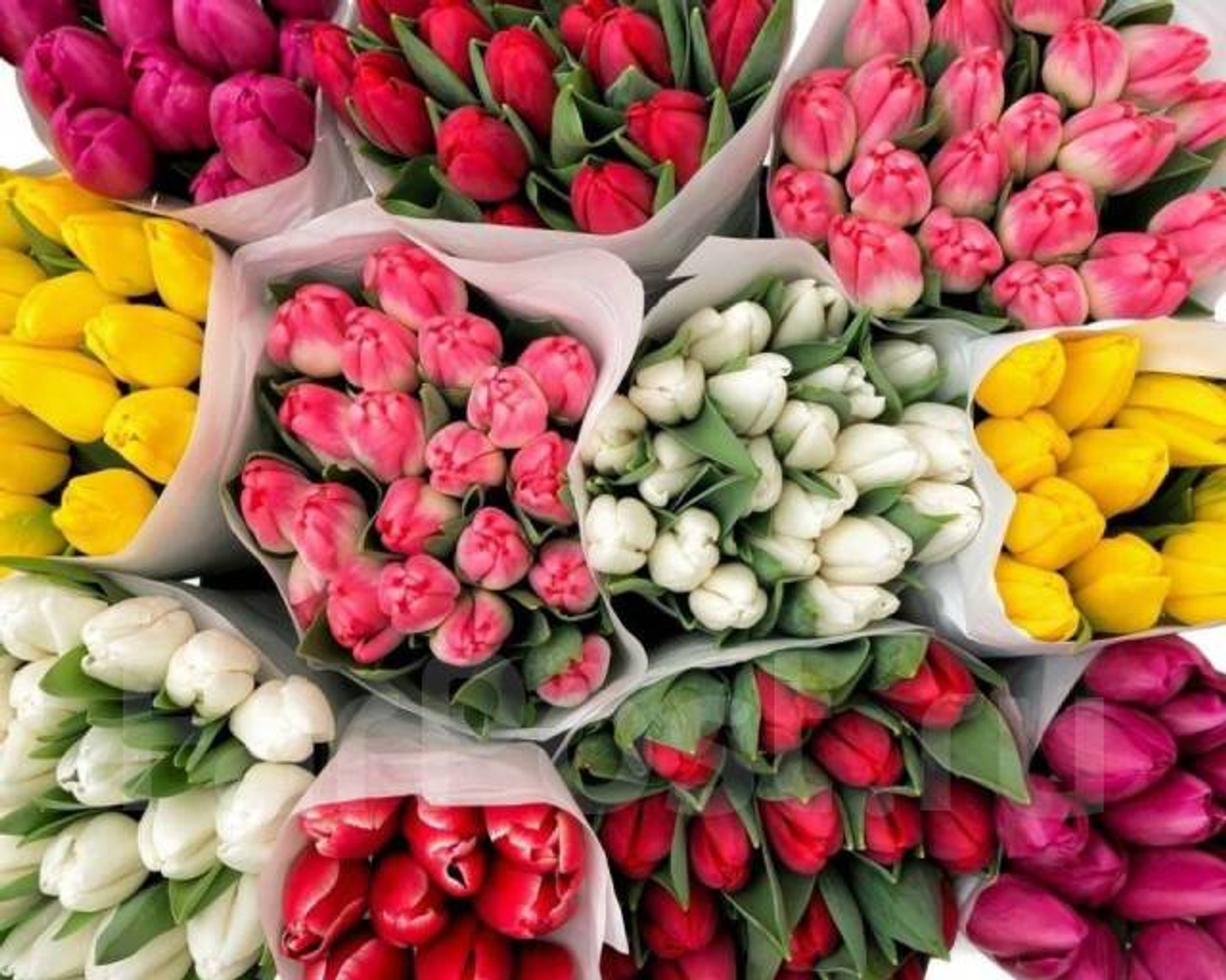 Что такое "цветы охапками"?