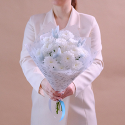 Букет кустовых хризантем #154