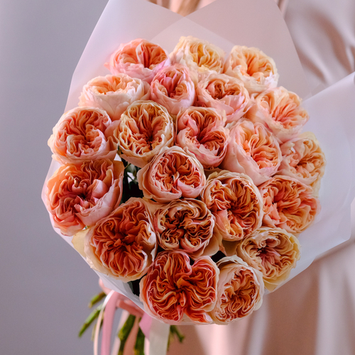 Купить Букет садовых роз Хорошее настроение #234