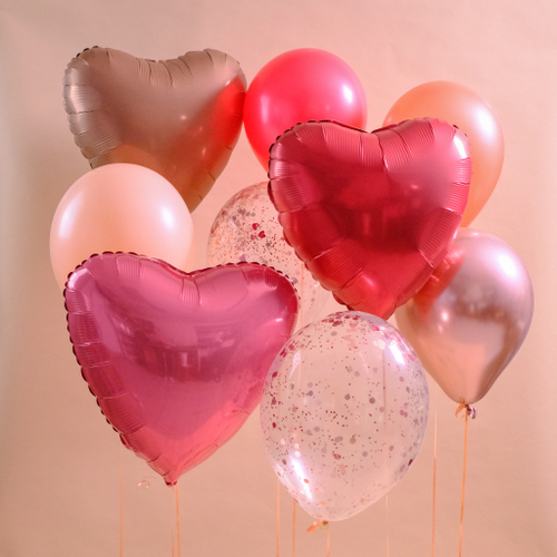 Купить Набор воздушных шаров "Красный бархат"