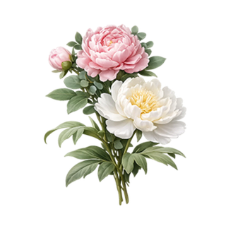 Букеты с пионами