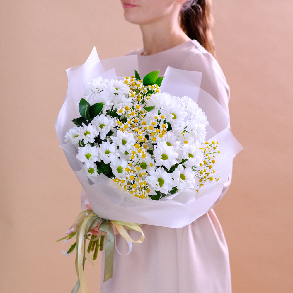 Букет с ромашками "Лада" #87