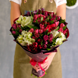 Букет альстромерий "Палитра" #940