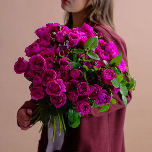 Купить Букет пионовидных роз «‎Рич» #12