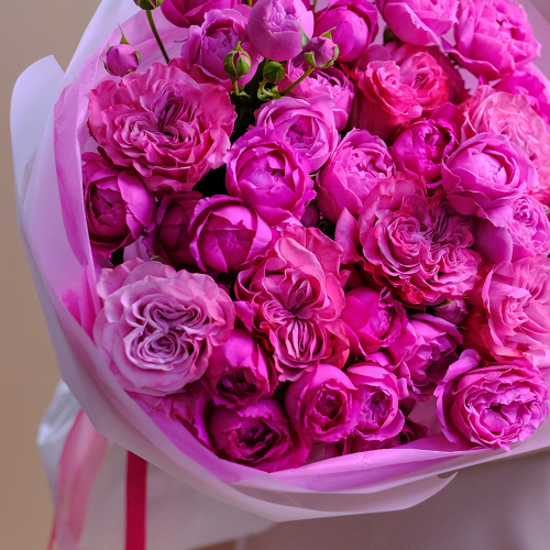 Купить Букет пионовидных роз «Поймай импульс»