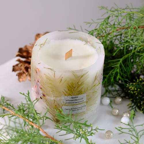 Купить Свеча ботаническая "Новогодняя" 380мл в ассортименте