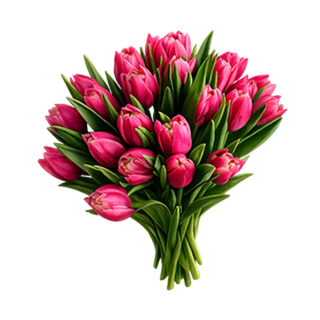 Букеты с тюльпанами