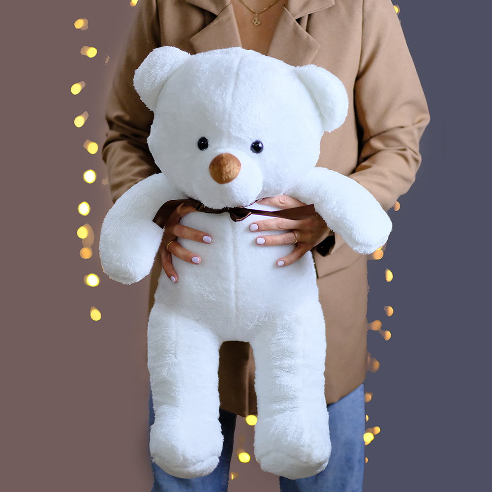 Медведь белый 65см