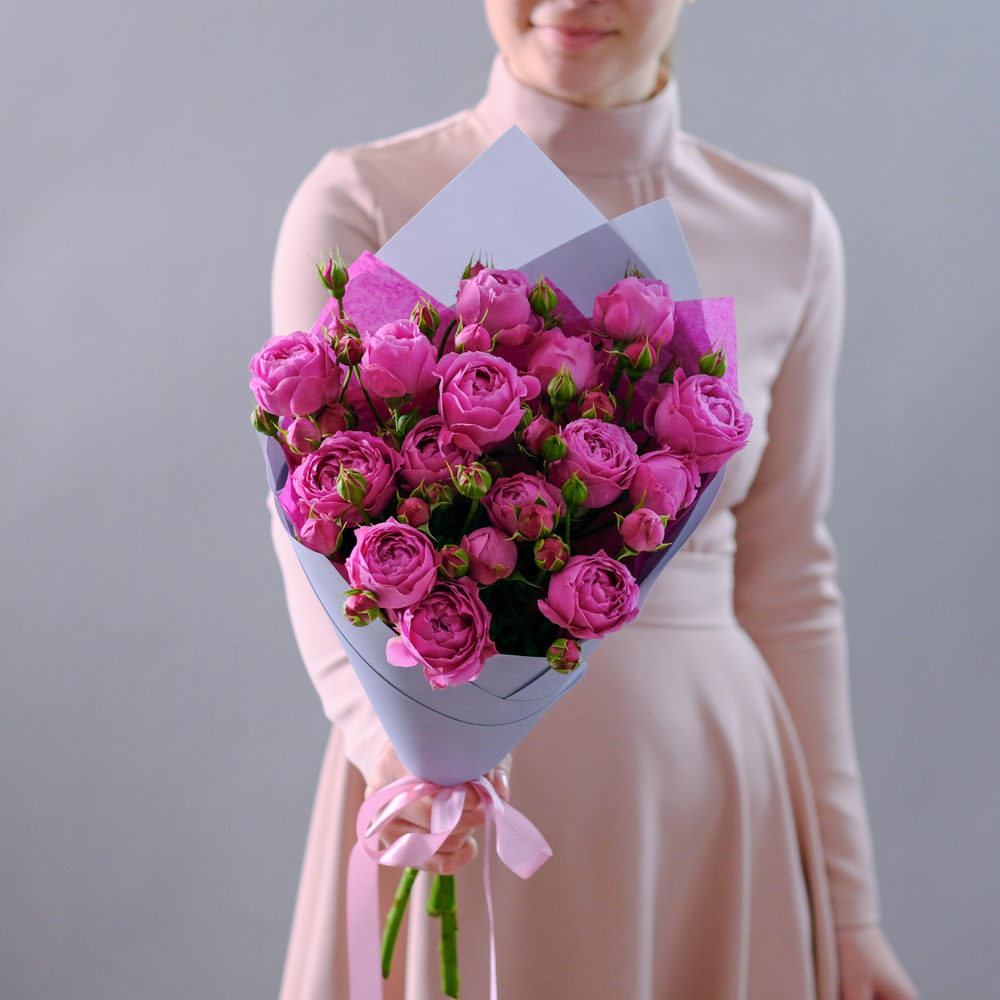 Букет пионовидных роз Misty Bubbles S