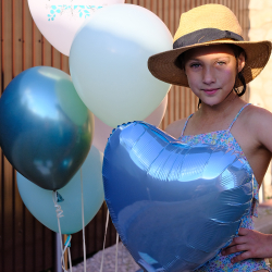 Набор воздушных шаров "С днем рождения. Сочиняй мечты. О море"