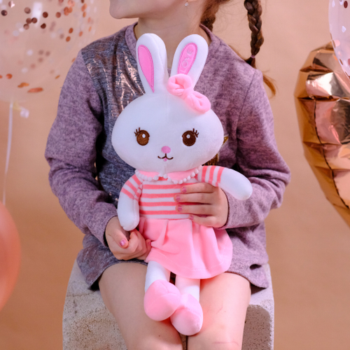 Купить Мягкая игрушка "Зайка с бантиком " 45см