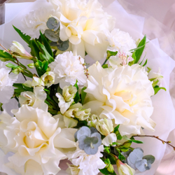 Нежный букет с французскими розами #963