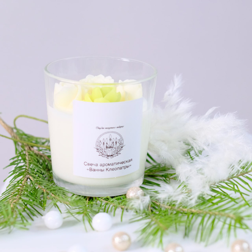 Купить Свеча ароматическая в стакане 250 мл